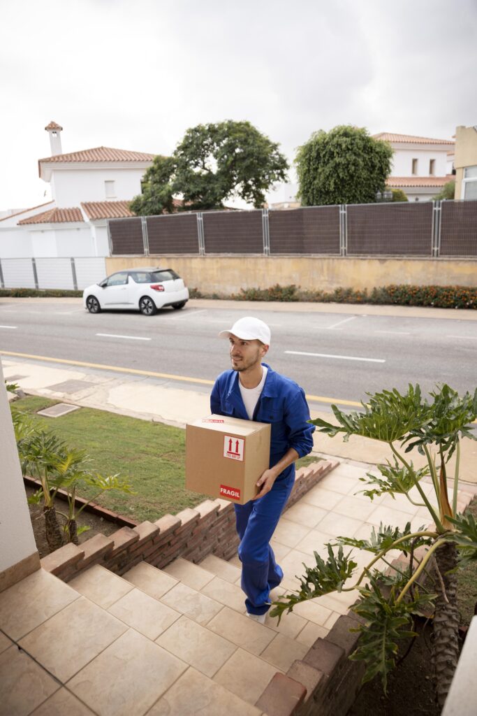 Door to door delivery from uk to uae